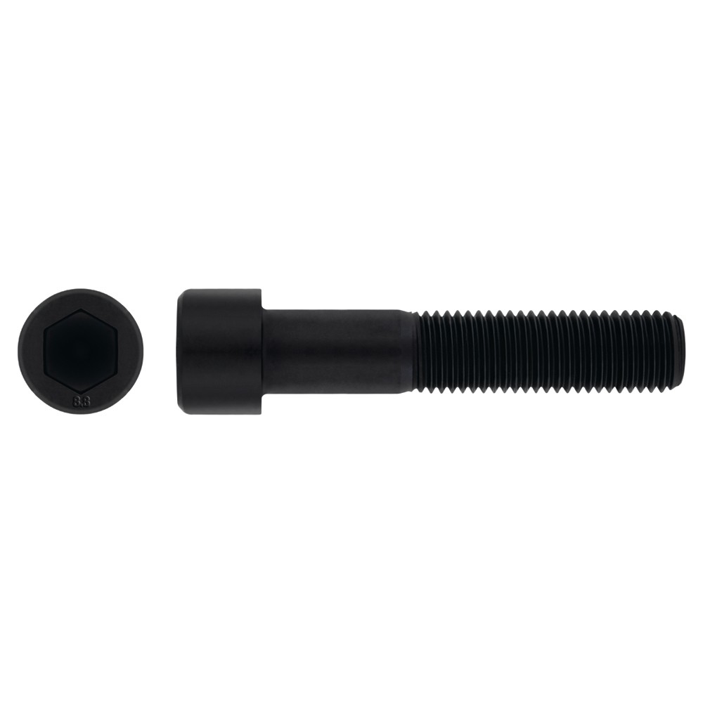 DIN 912 8.8 BL [RED BOX] ~ ISO 4762, Tornillo allen en acabado negro y calidad 8.8